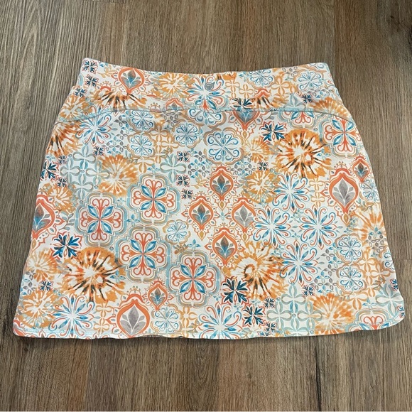 T by Talbots Women’s Every Day Stretch Skort Golf Tennis Athletic Size L Petite - Picture 4 of 9